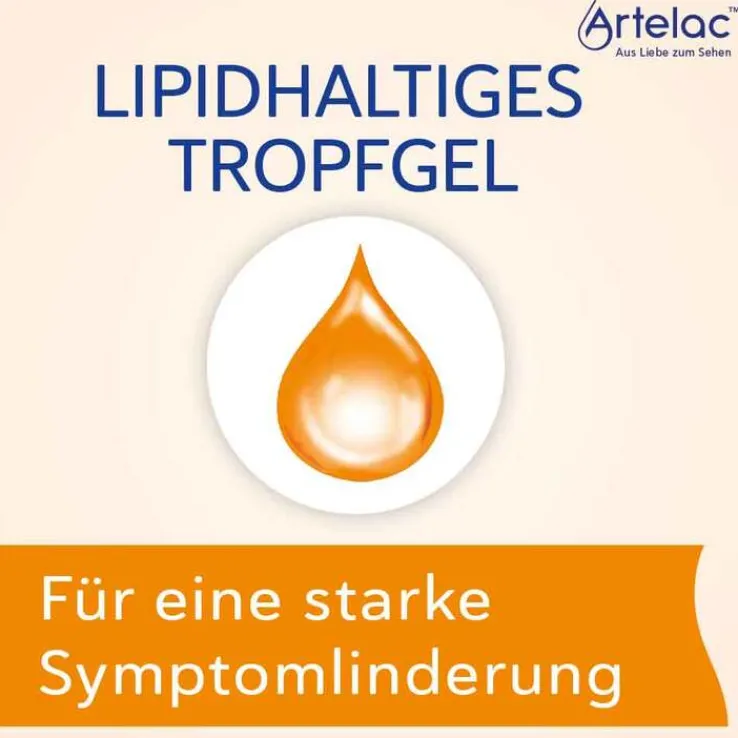 Artelac® Lipids EDO® Augengeltropfen für stark tränende Augen, 30X0.6 g