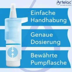 Artelac® Splash MDO® Augentropfen für trockene brennende Augen, 1X10 ml
