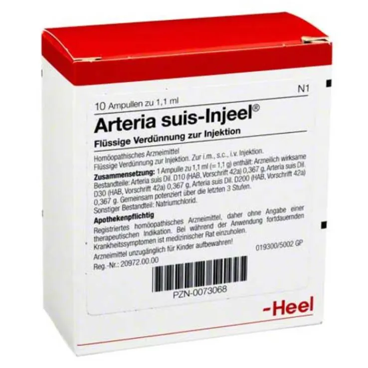 Arteria Suis Injeel Ampullen, 10 St