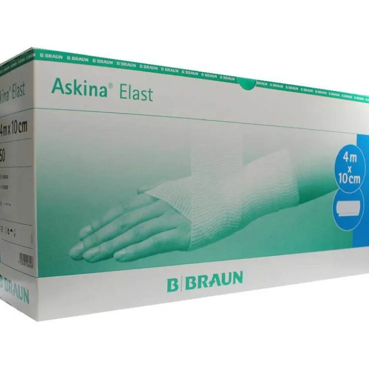 Askina Elast Binde 4mx10cm lose, 50 St