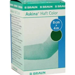 Askina Haftbinde Color 8cmx4m grün, 1 St