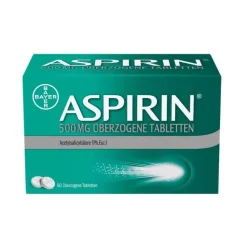 Aspirin 500 mg überzogene Tabletten, 80 St