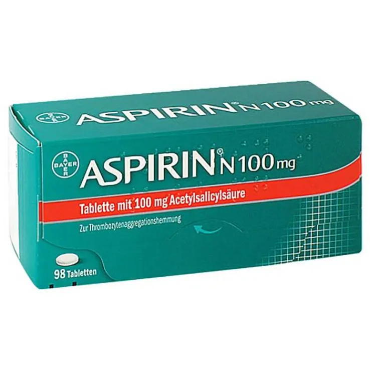 Aspirin N 100 mg Tabletten, 98 St