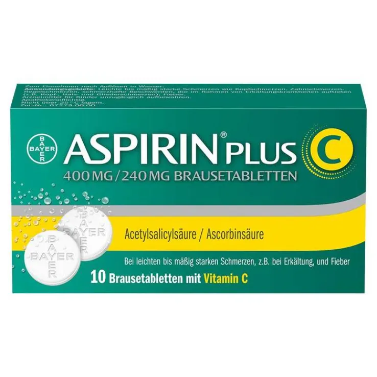 Aspirin Plus C Brausetabletten, 10 St