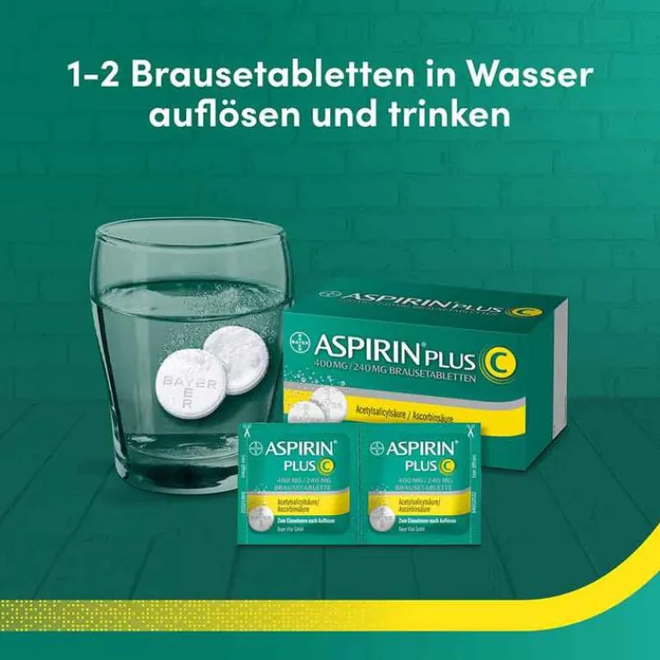 Aspirin Plus C Brausetabletten, 20 St