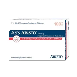ASS Aristo 100 mg magensaftresistente Tabletten, 100 St