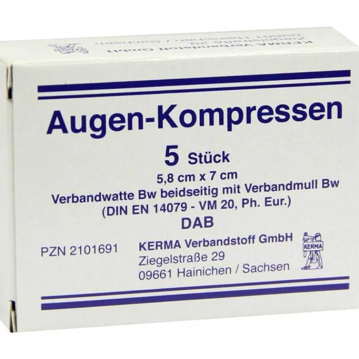 Augenkompressen unsteril 5,8, 5 St