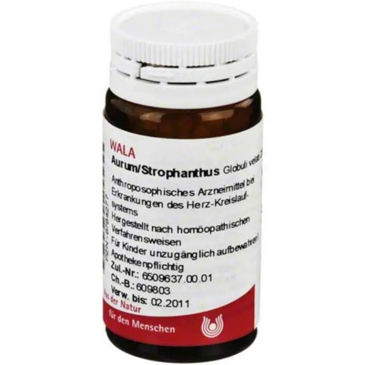 Aurum / Strophanthus Globuli, 20 g