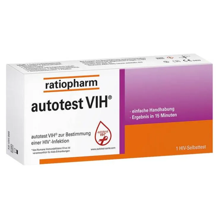 Autotest VIH HIV-Selbsttest ratiopharm, 1 St