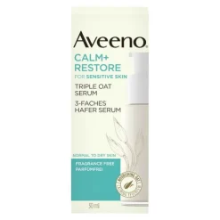 Aveeno Calm + Restore 3-faches Hafer Serum, 30 ml