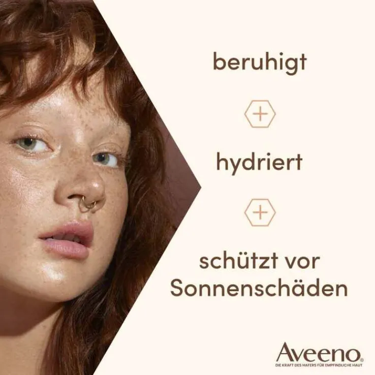 Aveeno Calm + Restore Hafer Tagespflege Creme LSF 50, 50 ml