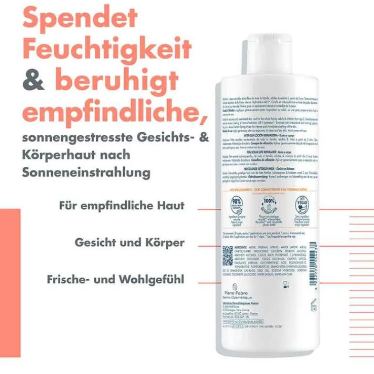 Avene After-Sun Repair Lotion, 400 ml