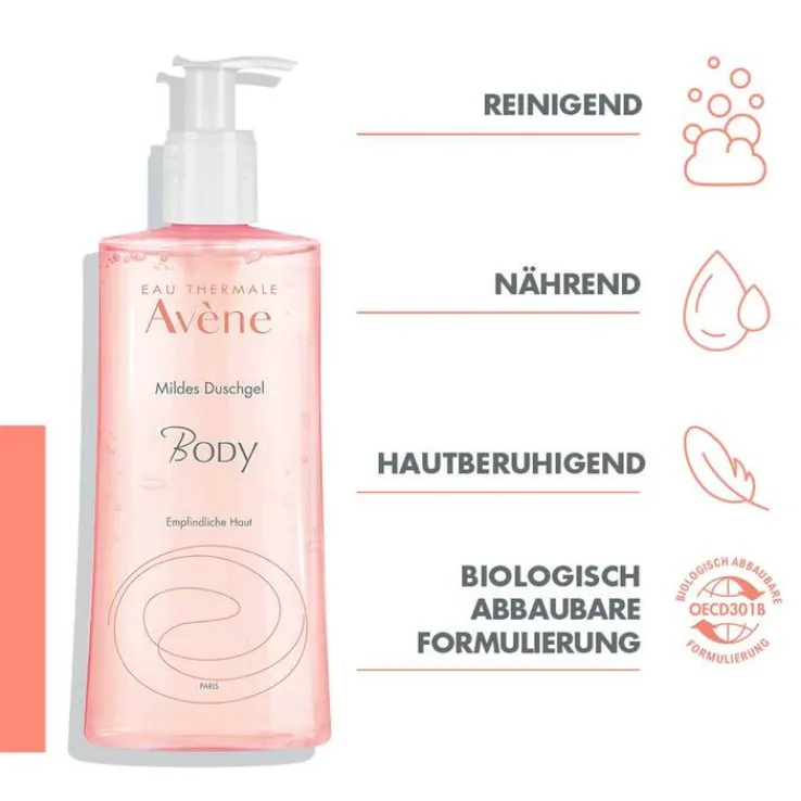 Avene Body mildes Duschgel, 500 ml
