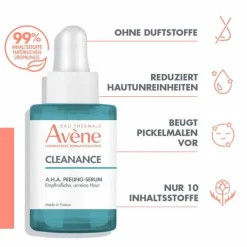Avene Cleanance A.H.A Peeling-Serum, 30 ml