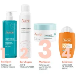 Avene Cleanance mattierendes Aqua-Gel, 50 ml