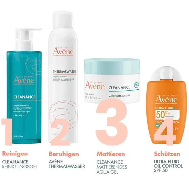 Avene Cleanance mattierendes Aqua-Gel, 50 ml