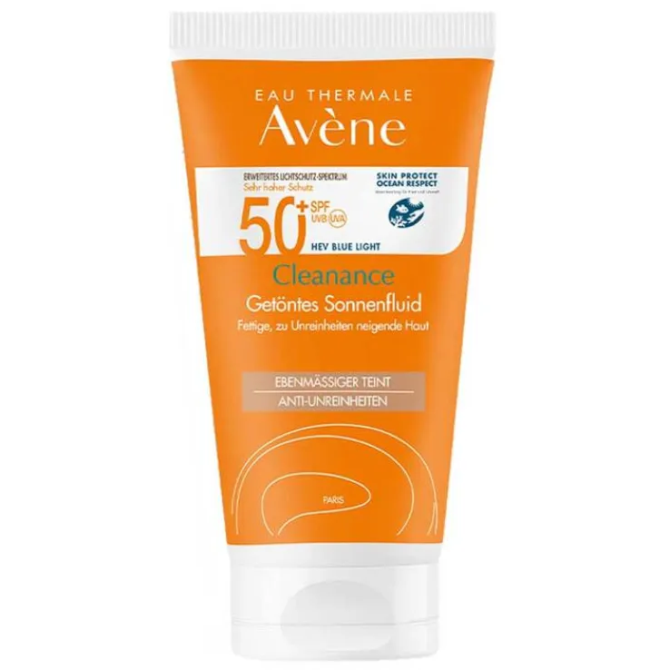 Avene Cleanance Sonnenfluid SPF 50 + getönt, 50 ml