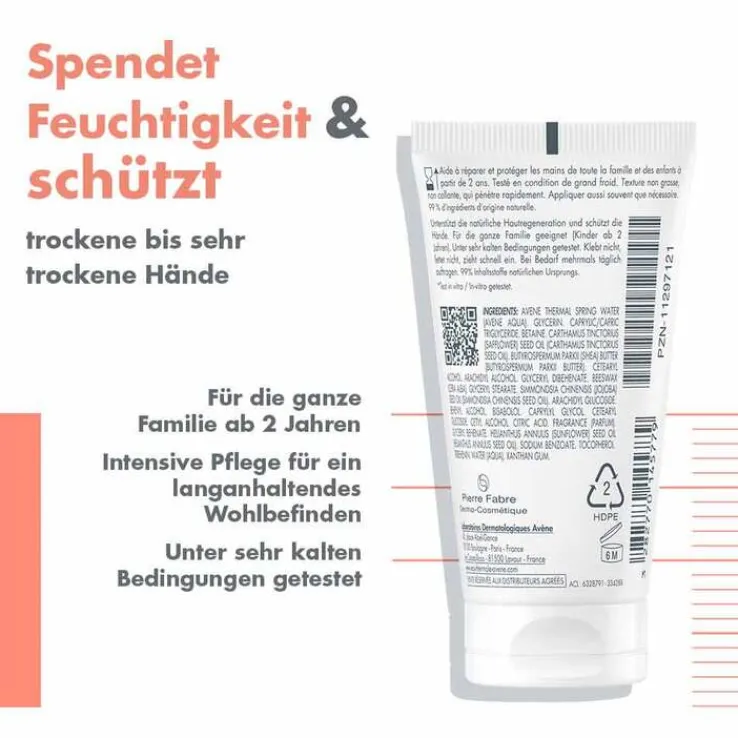 Avene Cold Cream Intensiv-Handcreme, 50 ml