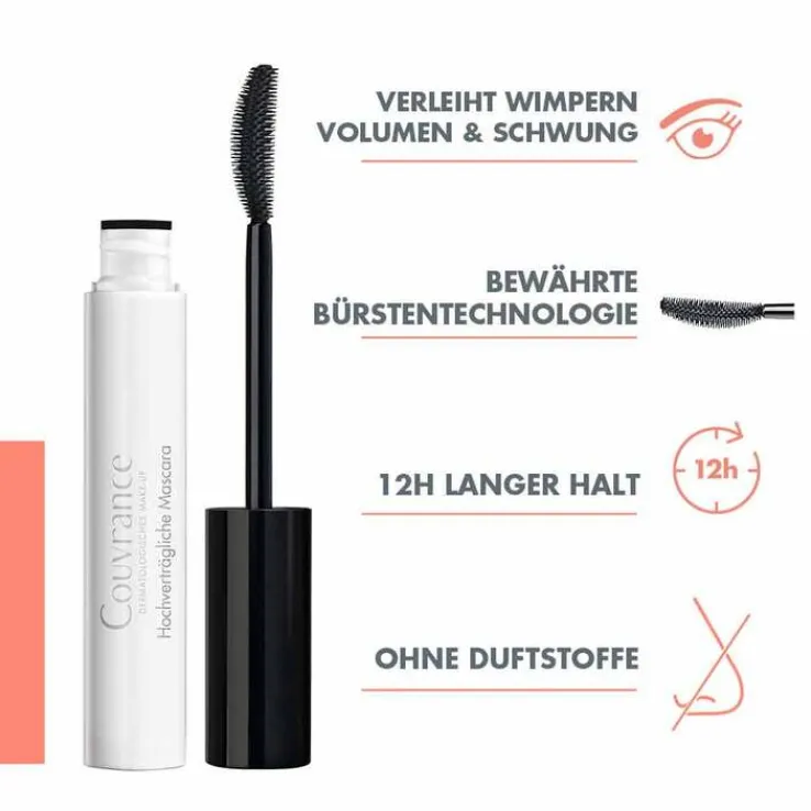 Avene Couvrance Mascara schwarz, 7 ml