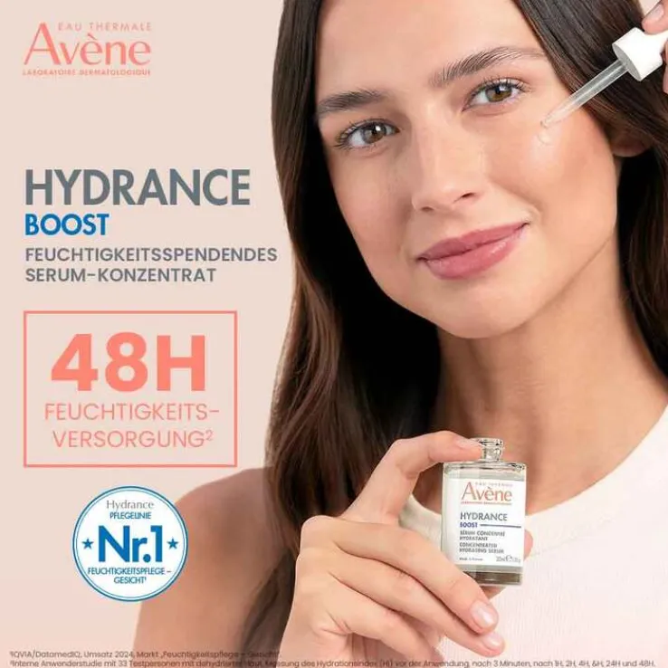 Avene Hydrance Boost feuchtigkeitsspendes Serum-Konzentrat, 30 ml