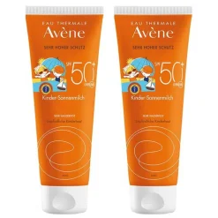 Avene Kinder-Sonnenmilch SPF 50 + , 2x250 ml