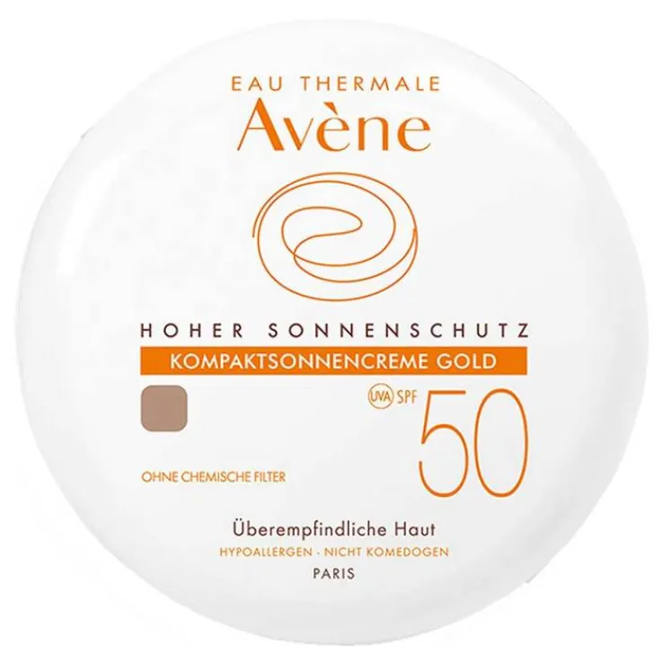 Avene Kompaktsonnencreme gold SPF 50, 10 g