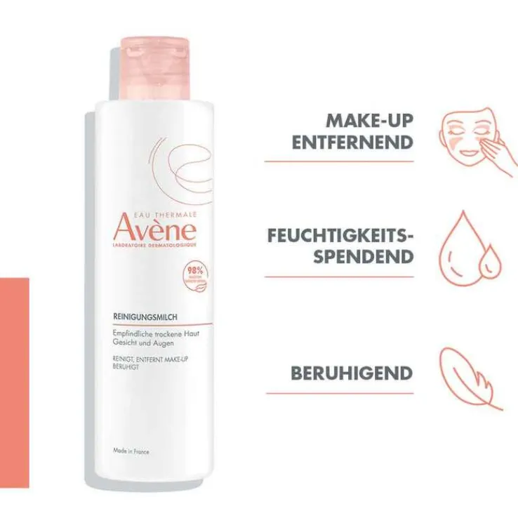 Avene Reinigungsmilch, 200 ml