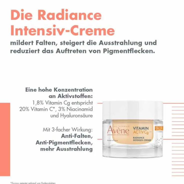 Avene Vitamin Activ Cg Radiance Intensiv-Creme, 50 ml