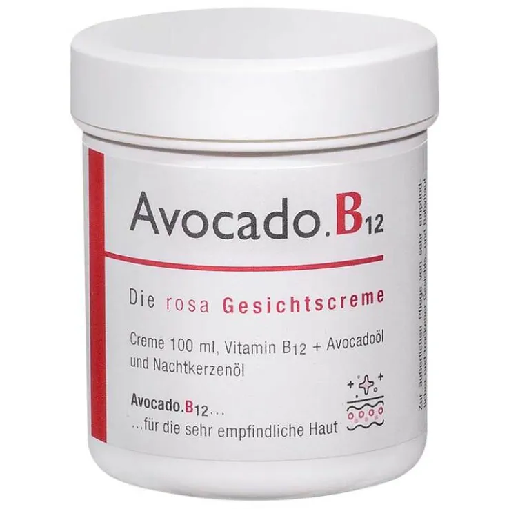 Avocado B12 Gesichtscreme, 100 ml