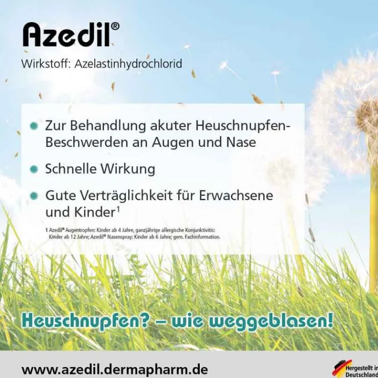 Azedil® mit Azelastin Nasenspray , 10 ml