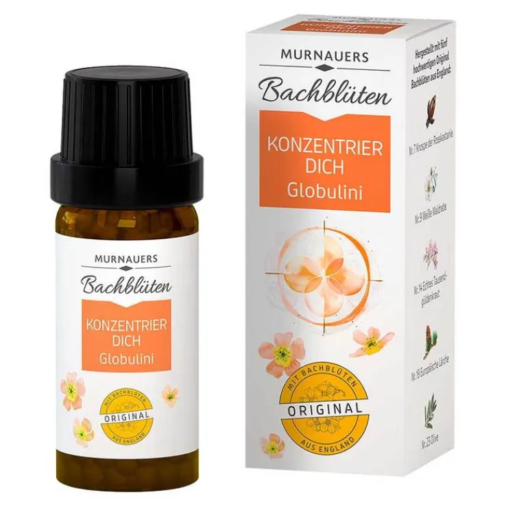 Bachblüten Murnauers Globuli Konzentrier Dich, 10 g