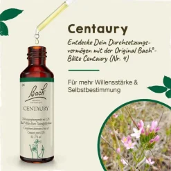 Bachblüten Nr. 4 Centaury Tropfen, 20 ml
