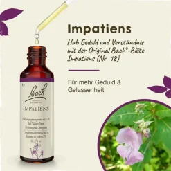 Bachblüten Nr. 18 Impatiens Tropfen, 20 ml
