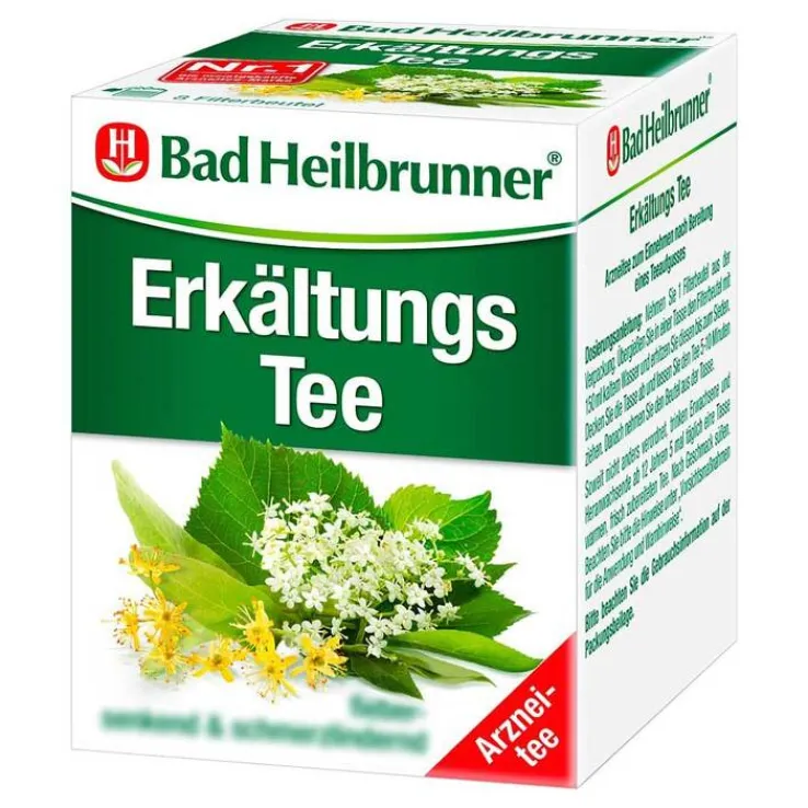 Bad Heilbrunner Tee Erkältung N Filterbeutel, 8X2.0 g