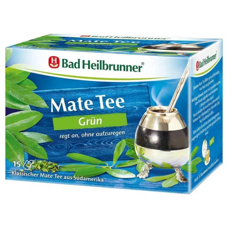 Bad Heilbrunner Tee Mate grün Filterbeutel, 15X1.8 g