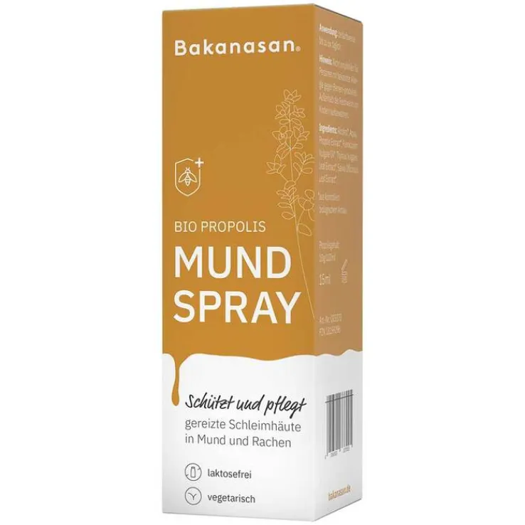 Bakanasan Bio Propolis Mundspray, 15 ml