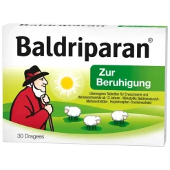 Baldriparan zur Beruhigung überzogene Tabletten, 30 St