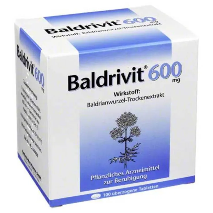 Baldrivit 600 mg überzogene Tabletten, 100 St