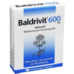 Baldrivit 600 mg überzogene Tabletten, 20 St
