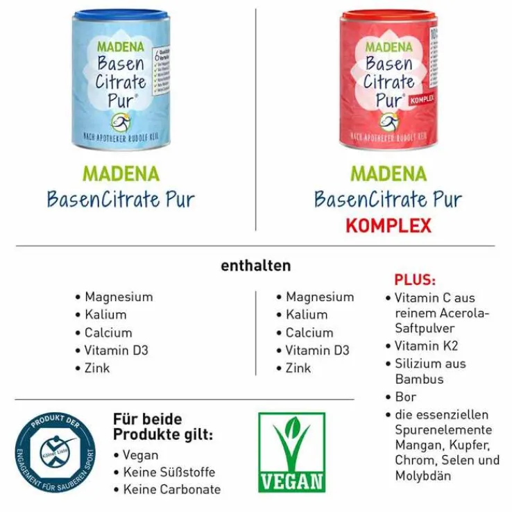 Basen Citrate Pur Komplex Pulver, 240 g