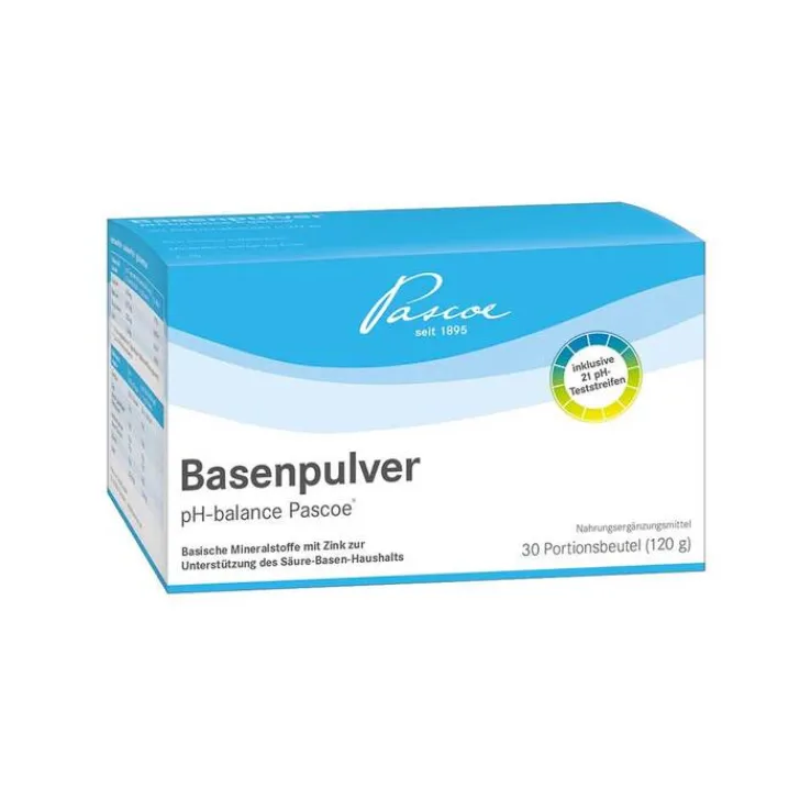 Basenpulver pH balance Pascoe, 30X4 g