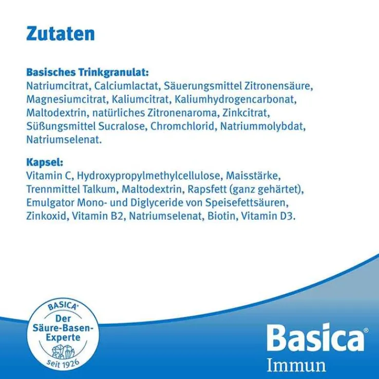 Basica Immun Trinkgranulat + Kapsel , 7 St