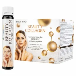 Beauty Collagen Hyaluron Solugel bioactive Ampulle , 30 St
