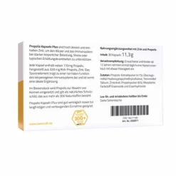 Beecraft Propolis Kapseln Plus, 30 St