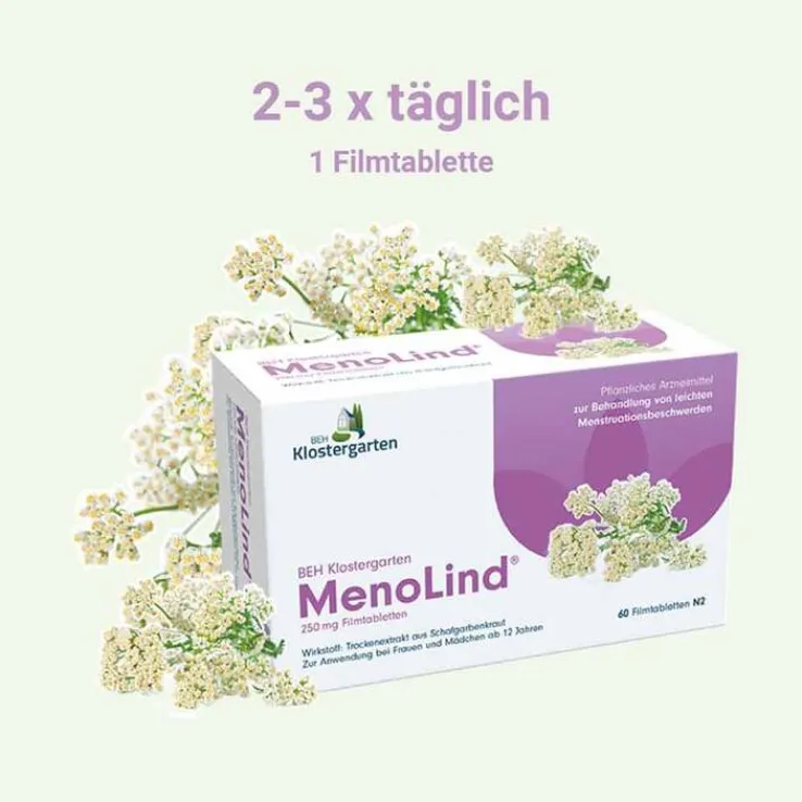 BEH Klostergarten MenoLind® 250 mg Filmtabletten, 30 St