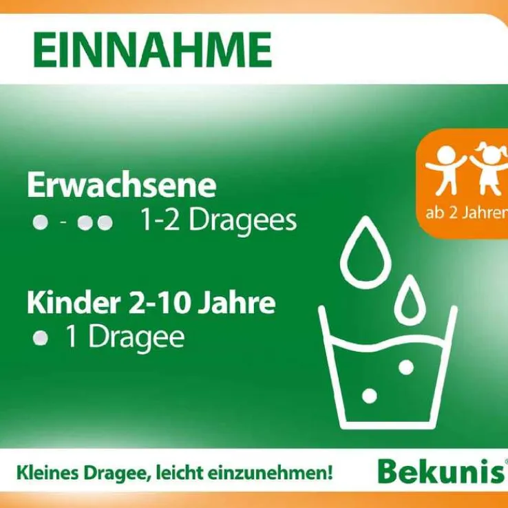 Bekunis Dragees Bisacodyl 5 mg, 45 St
