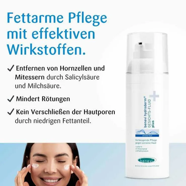 Benevi Hydroderm Gesichts Fluid plus, 50 ml