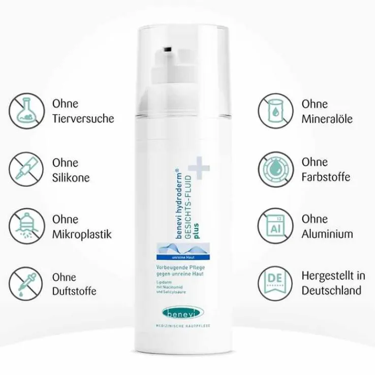 Benevi Hydroderm Gesichts Fluid plus, 50 ml