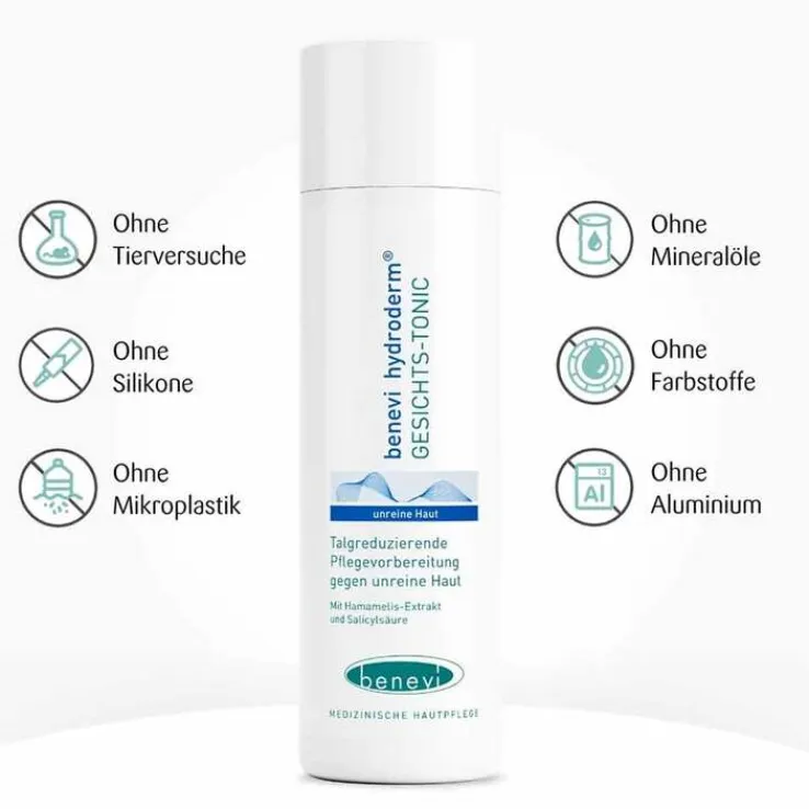 Benevi Hydroderm Gesichts Tonic, 200 ml