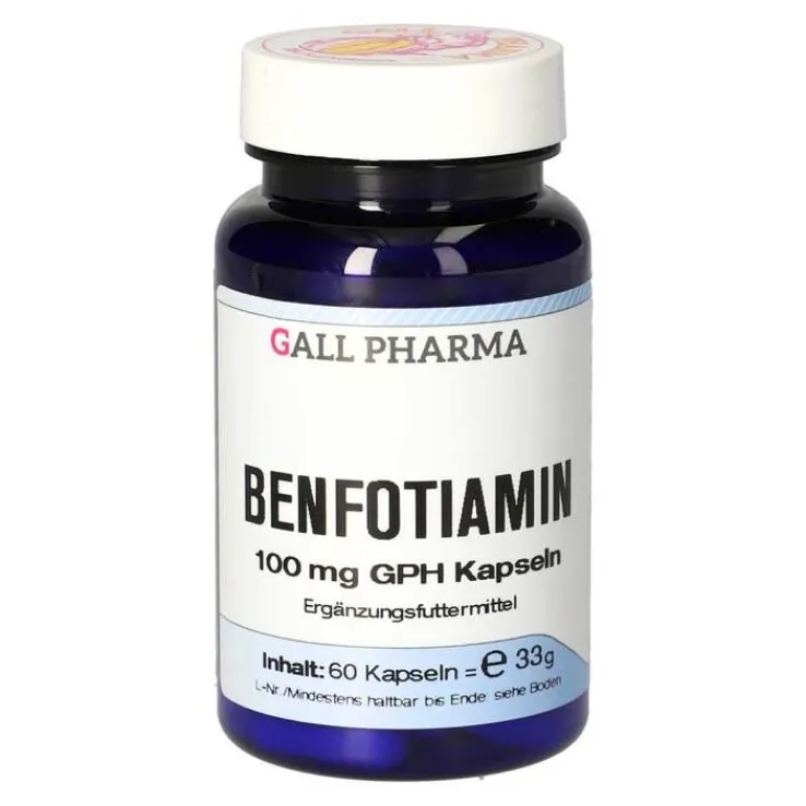 Benfotiamin 100 mg GPH Kapseln vet. (für Tiere), 60 St